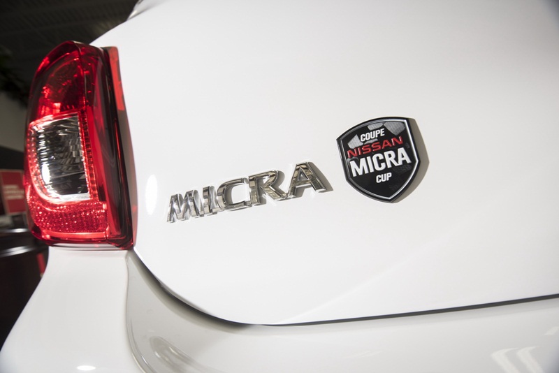 This Micra Cup Limited Edition is inspired by the official Nissan Micra Cup race car and sports a similar exterior appearance and 15’’, 8 spoke, Nissan Micra Cup street edition wheels. Inside, this new model features a unique numbered plaque signed by Olivier Bédard, the first-ever Nissan Micra Cup champion.
