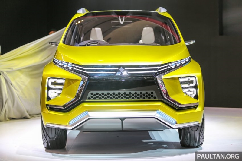 มาชมคันจริงของ Mitsubishi XM Concept มินิแวนเอสยูวีท้าชน 