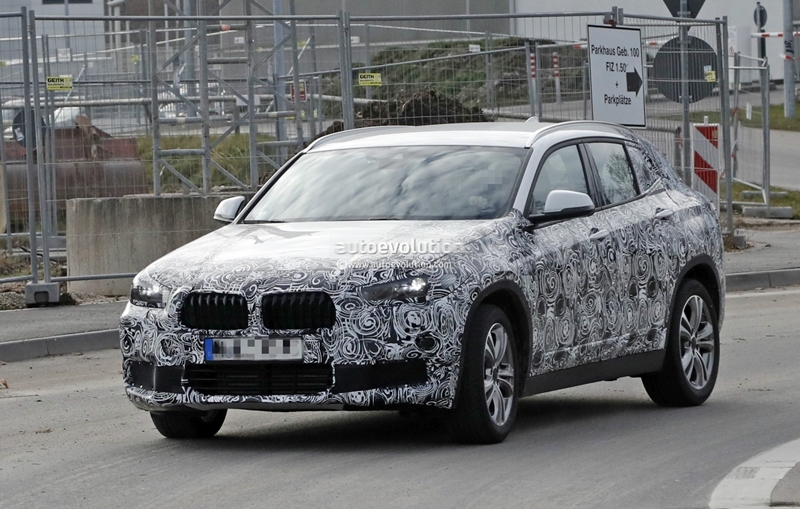 ภาพแอบถ่าย Bmw X2 ที่มีสัดส่วนใกล้เคียงกับรถต้นแบบ