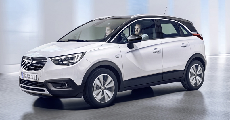 Opel Crossland X คือผลผลิตจากความร่วมมือกับ PSA Group ตั้งแต่ปี 2012 เป็นต้นไป