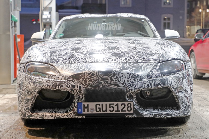 Toyota-Supra-prototype-gas-station-front