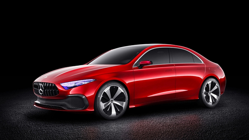 Mercedes-Benz Concept A Sedan รถต้นแบบ A-Class Sedan
