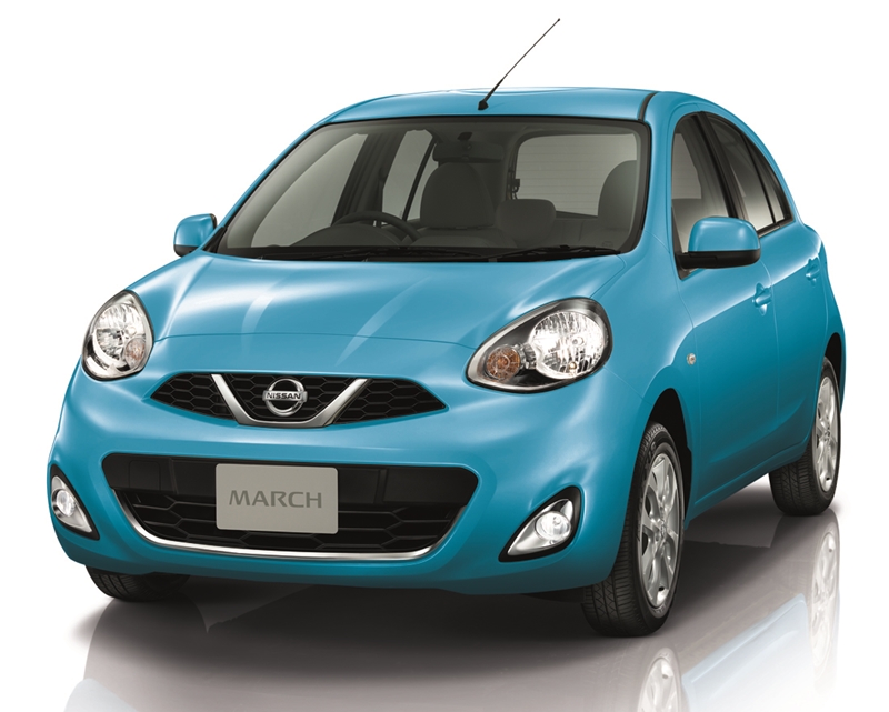 2014 08 18 Nissan March Capri Blue 1