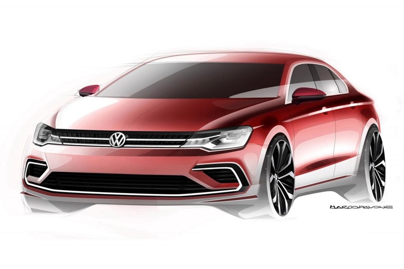 2014 04 17 VW New Midsize Coupe Concept 11