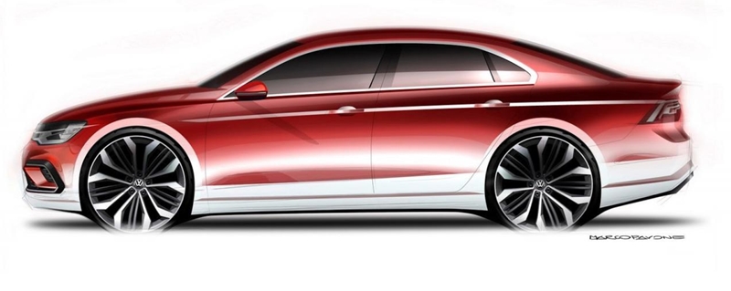 2014 04 17 VW New Midsize Coupe Concept 3