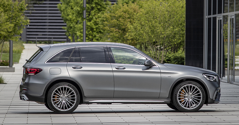 Mercedes GLC 63 AMG карбон зеркала