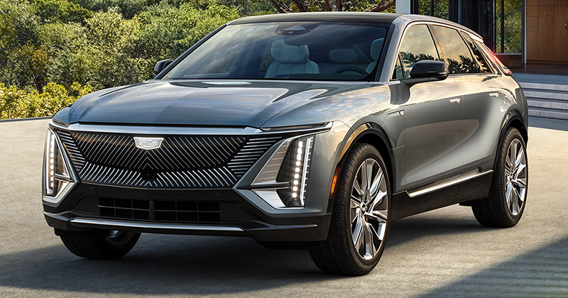 Electric cadillac 2021 deals