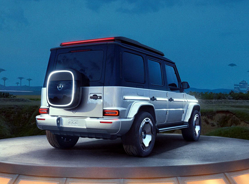 MercedesBenz Concept EQG ต้นแบบ GClass ขุมพลังไฟฟ้า 100 ในอนาคตอัน