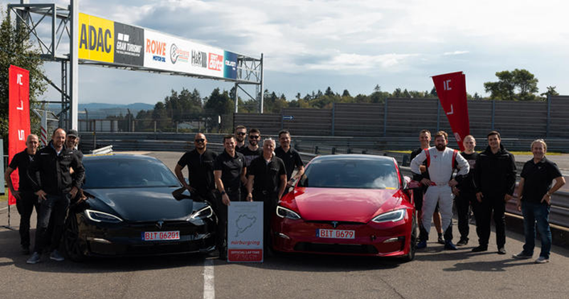 Tesla Model S Plaid N rburgring