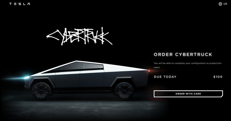 Tesla model clearance x cybertruck