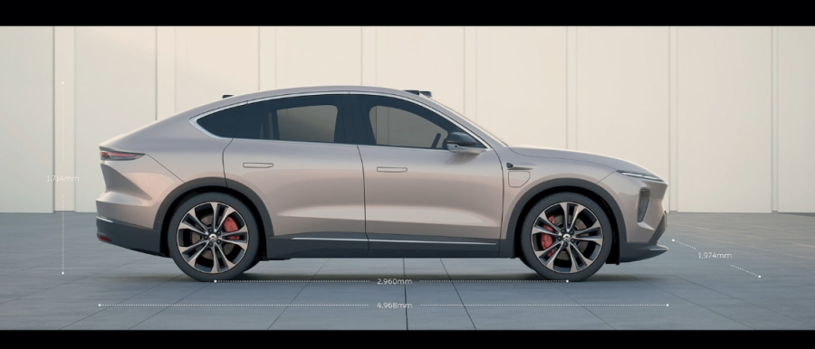 Nio EC7 SUV Coupe ES8 NT2