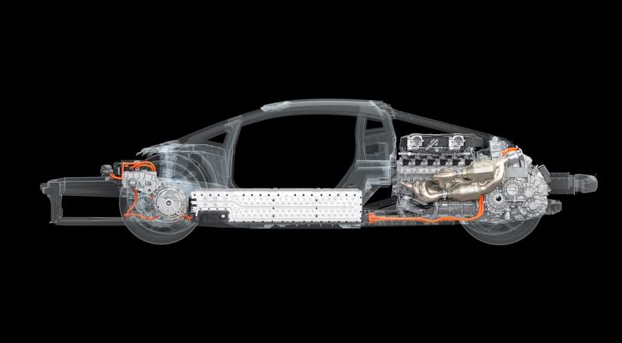 Lamborghini plug discount in hybrid