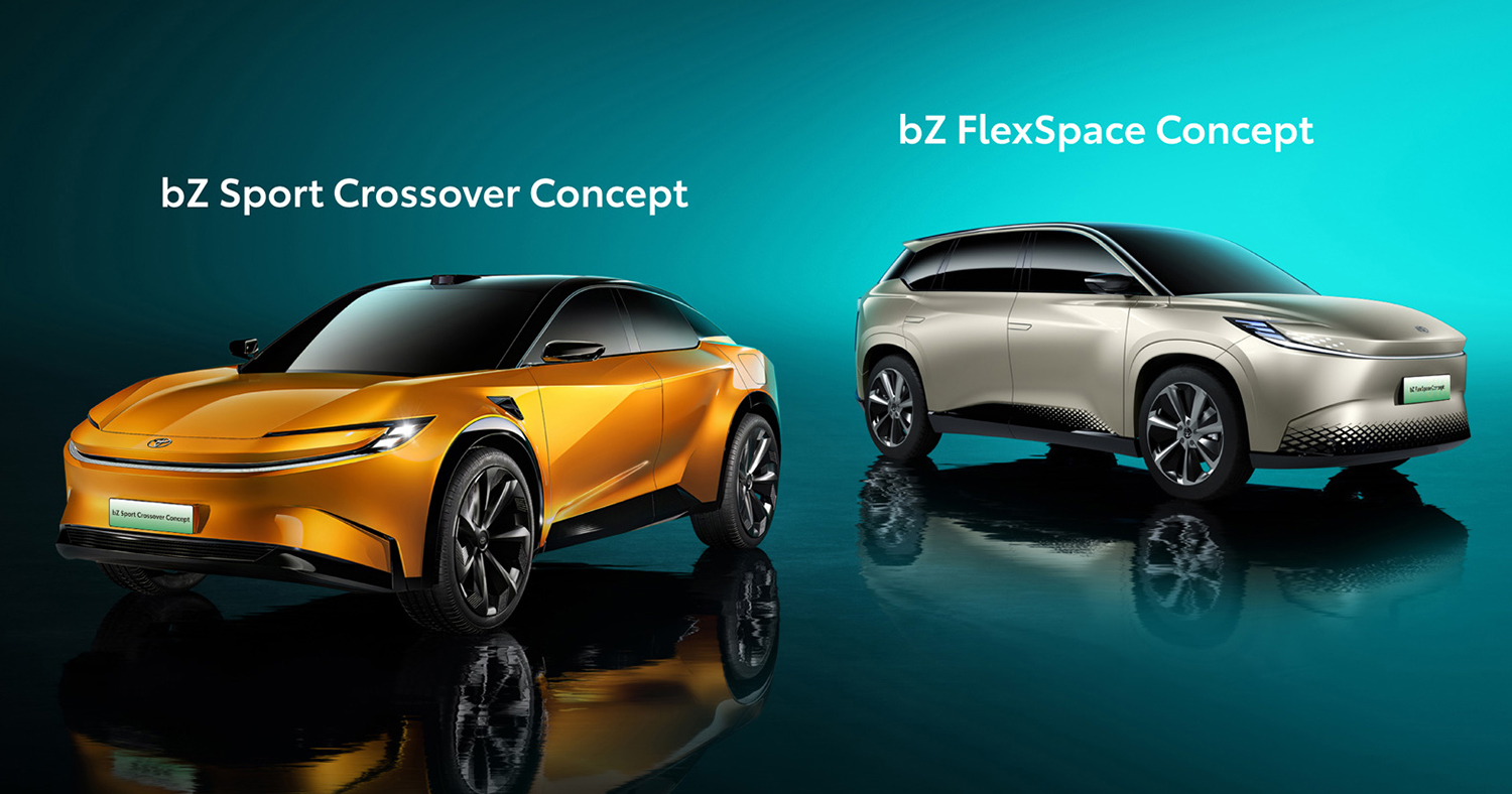 ภาพ Official : Toyota bZ Sport Crossover และ bZ FlexSpace Concept