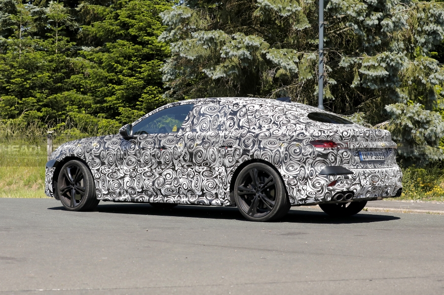 SPYSHOTS Audi S5 Mild Hybrid Plug in