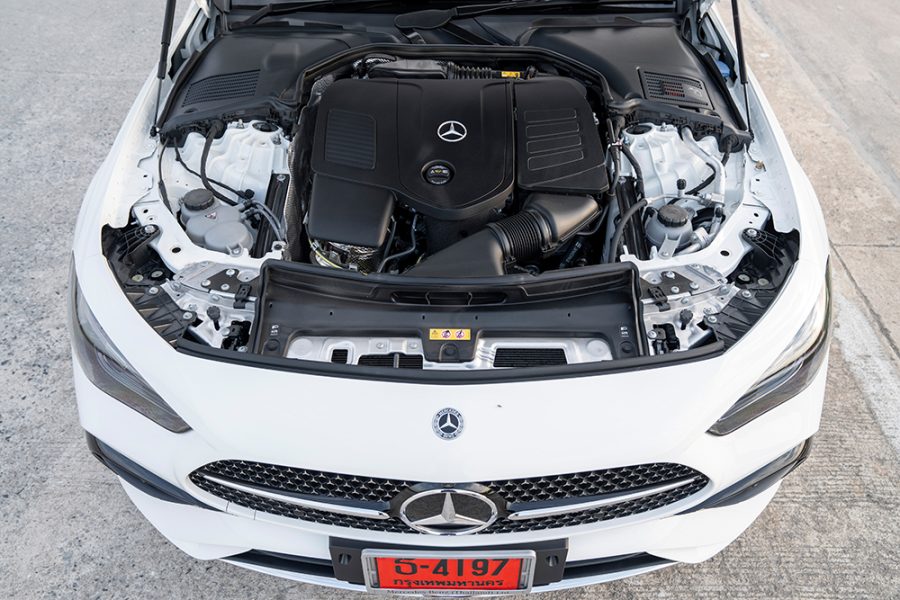 Engine Cle ภาพคันจริง Mercedes-Benz CLE 300 4MATIC Coupe AMG Dynamic | ไฮโซสาววัย ...