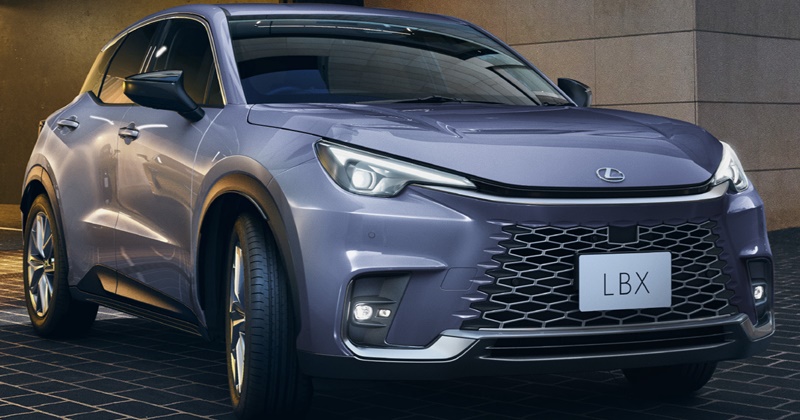 Lexus LBX รุ่นปรับอุปกรณ์ เวอร์ชั่นญี่ปุ่น เน้นปรับช่วงล่าง และเพิ่มสี ...